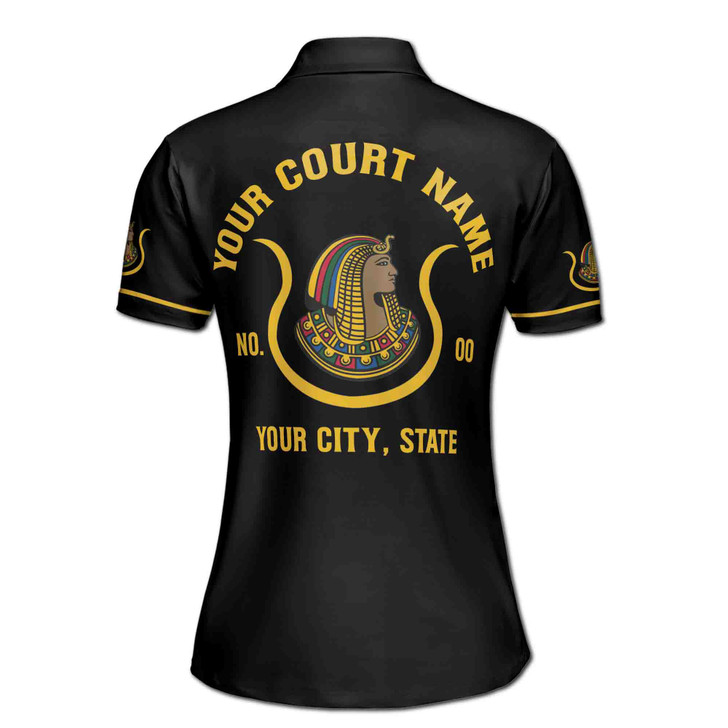 Custom Name Court Name DOI Daughter of Isis Women's Polo Shirt S-5XL