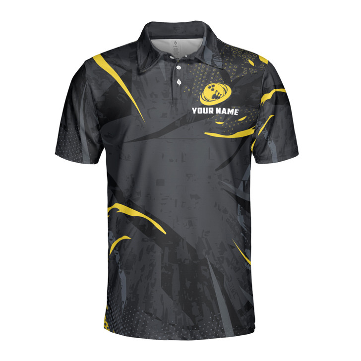 Custom Name Pickleball Paddle Ball Men's Polo S-5XL