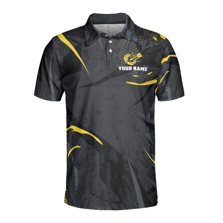 Custom Name Pickleball Paddle Ball Men's Polo S-5XL