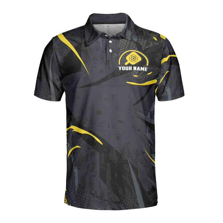 Custom Name Pickleball Paddle Ball Men's Polo S-5XL