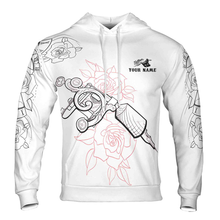 Custom name Replacing My Feelings With New Tattoos Hoodie S-5XL