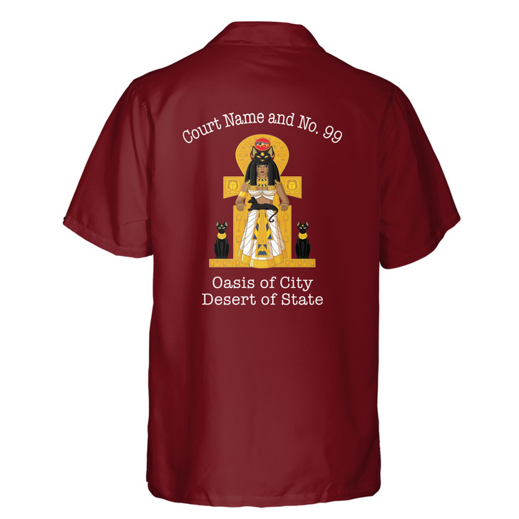 Personalized Egypt Ancient Daughter of Isis DOI Custom Hawaiian Shirt S-5XL