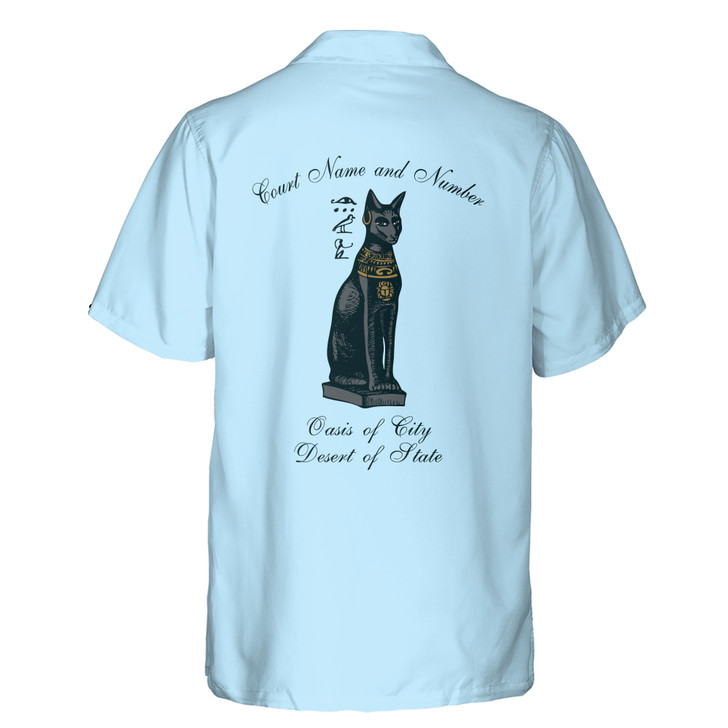 Customized DOI Daughter of Isis Ancient Egypt  Cat Hawaiian Shirt S-5XL