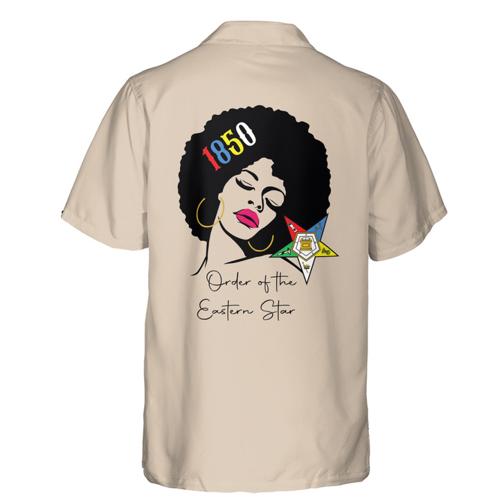 Customized 1850 Order of The Eastern Star OES Sistar Hawaiian Shirt S-5XL