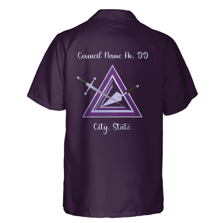 Personalized Royal and Select Master RSM Council Hawaiian Shirt S-5XL