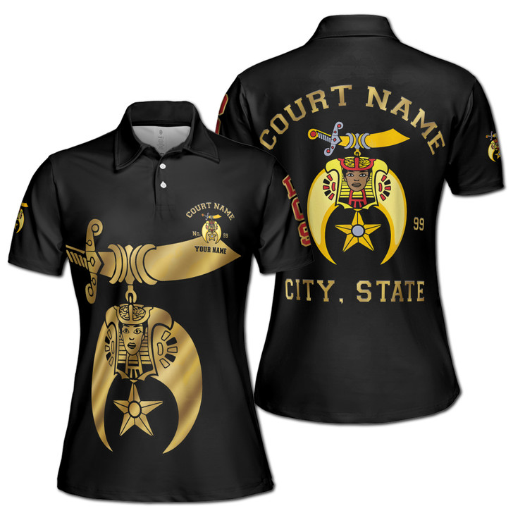 Customized DOS Daughter of Sphinx Women's Polo Shirt S-5XL