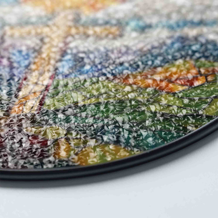 Glory of the Cross Stained Glass Suncatcher