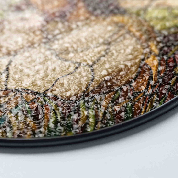 Jesus's Lamb, Stained Glass Suncatcher for Protection