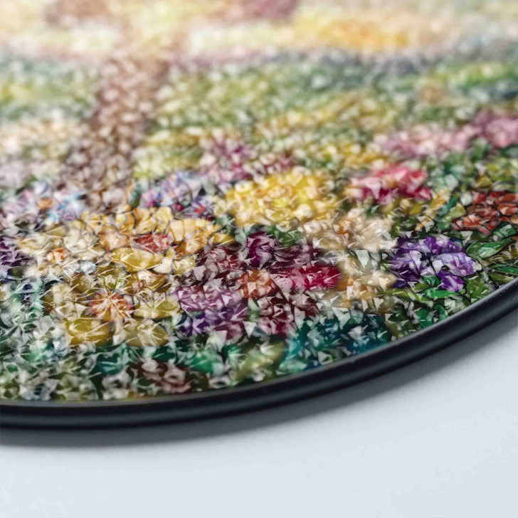 Jesus Light Cross Stained Glass Suncatcher Window Hanging