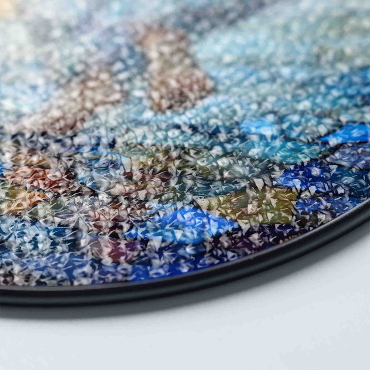 Jesus Walking on Water Stained Glass Suncatcher Window Decor