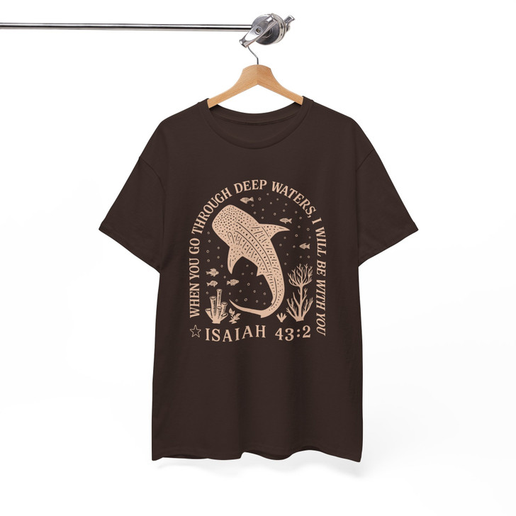 Whale Shark Christian Shirt, Beachy Summer Faith Look For Adults And Kids T-Shirt