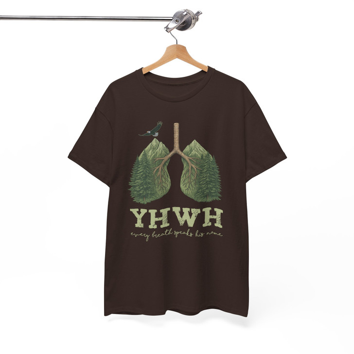YHWH Breath Christian Shirt, Every Breath Speaks His Name Faith Tee For Adults And Kids T-Shirt