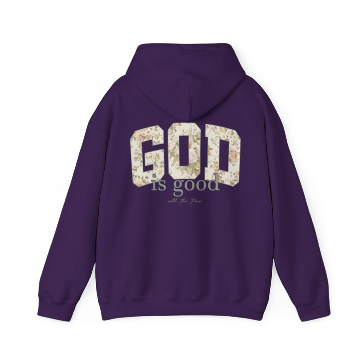 God Is Good Christian Hoodie, Bible Verse Gift For Adults And Kids