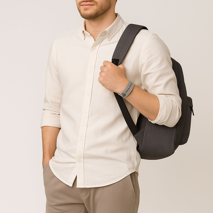 Custom Masonic Octogram Star Symbol Freemason Lodge Gift Engraved Leatherette Cuff Wristband