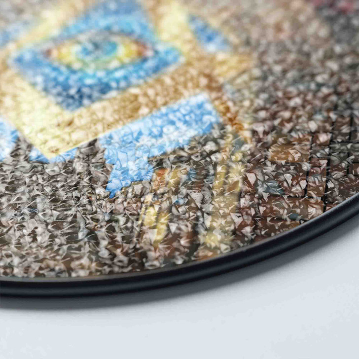 Masonic Symbol Stone Stairs And Arch All Seeing Eye Stained Glass Suncatcher