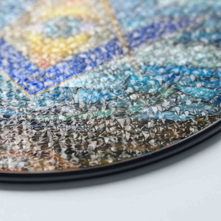 Sky Pathway All Seeing Eye Masonic Stained Glass Suncatcher