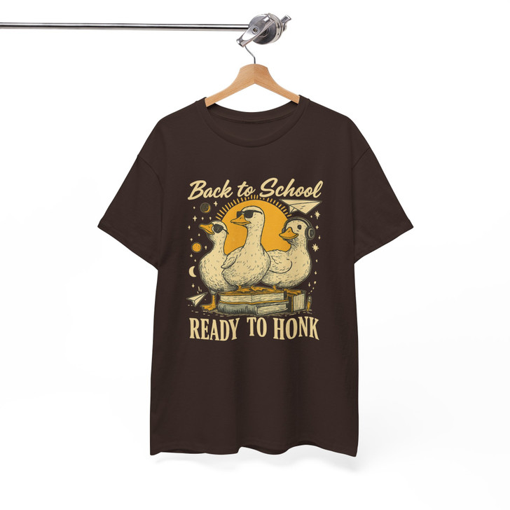 Ready To Honk Silly Goose Back To School Teacher Shirt Adult T Shirt S-5XL