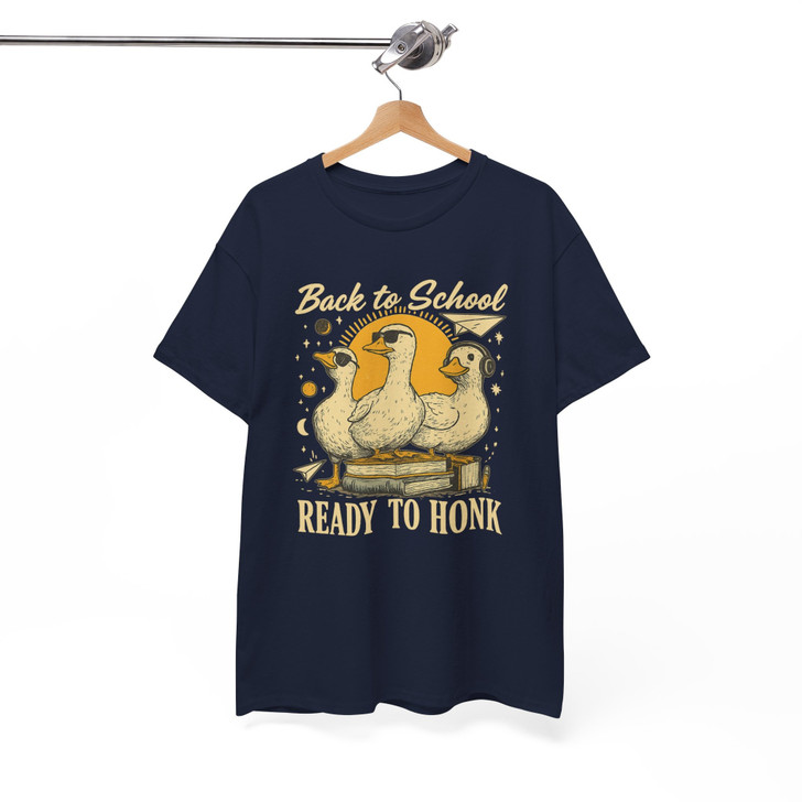 Ready To Honk Silly Goose Back To School Teacher Shirt Adult T Shirt S-5XL