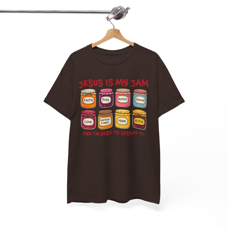 Jesus Is My Jam Funny Christian Shirt Adult T Shirt S-5XL