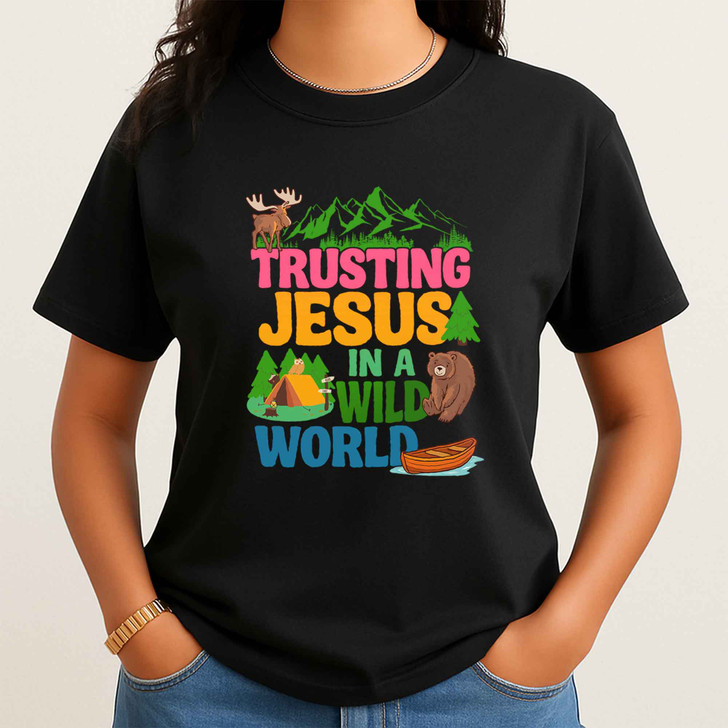 True North Christian Trust Jesus Faith Shirt Adult T Shirt S-5XL