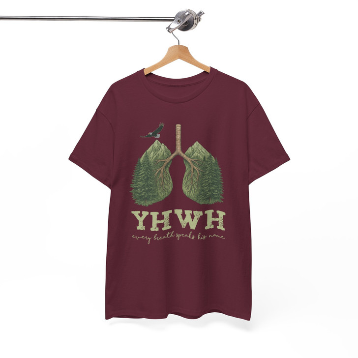YHWH Breath Christian Faith Shirt Adult T Shirt S-5XL