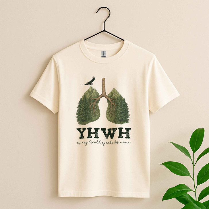 YHWH Breath Christian Faith Shirt Adult T Shirt S-5XL