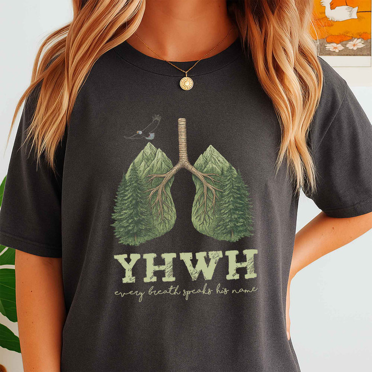 YHWH Breath Christian Faith Shirt Adult T Shirt S-5XL