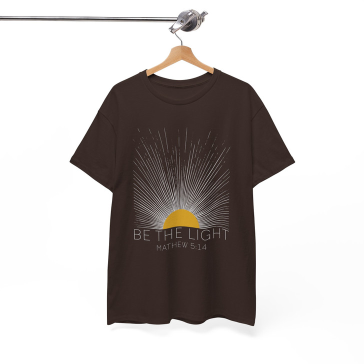 Be The Light Matthew 5 14 Christian Shirt Adult T Shirt S-5XL