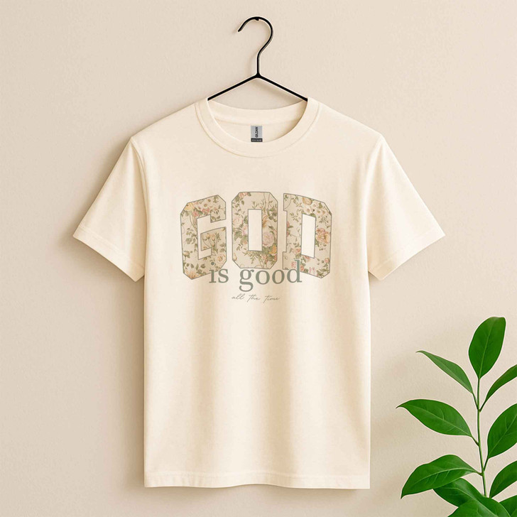 God Is Good Christian Bible Verse Shirt Adult T Shirt S-5XL