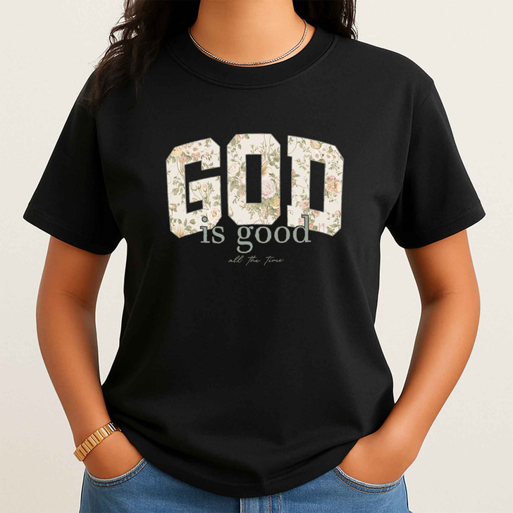 God Is Good Christian Bible Verse Shirt Adult T Shirt S-5XL