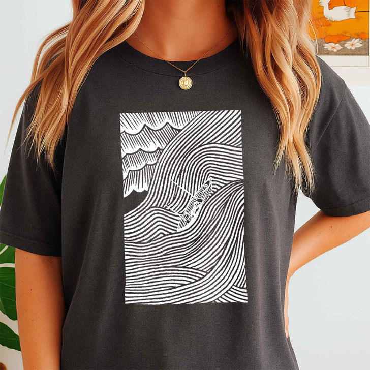 Walk On Water Boho Bible Verse Shirt Adult T Shirt S-5XL