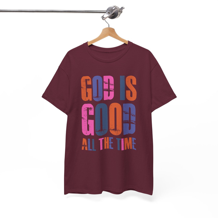 God Is Good All The Time Christian Shirt Adult T Shirt S-5XL