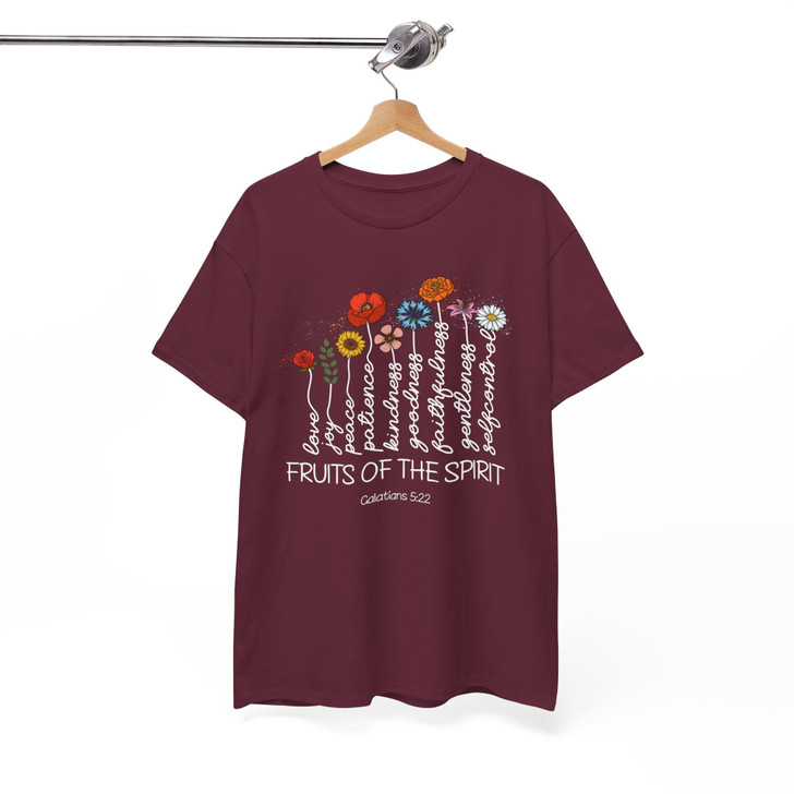Fruits Of The Spirit Galatians Christian Shirt Adult T Shirt S-5XL