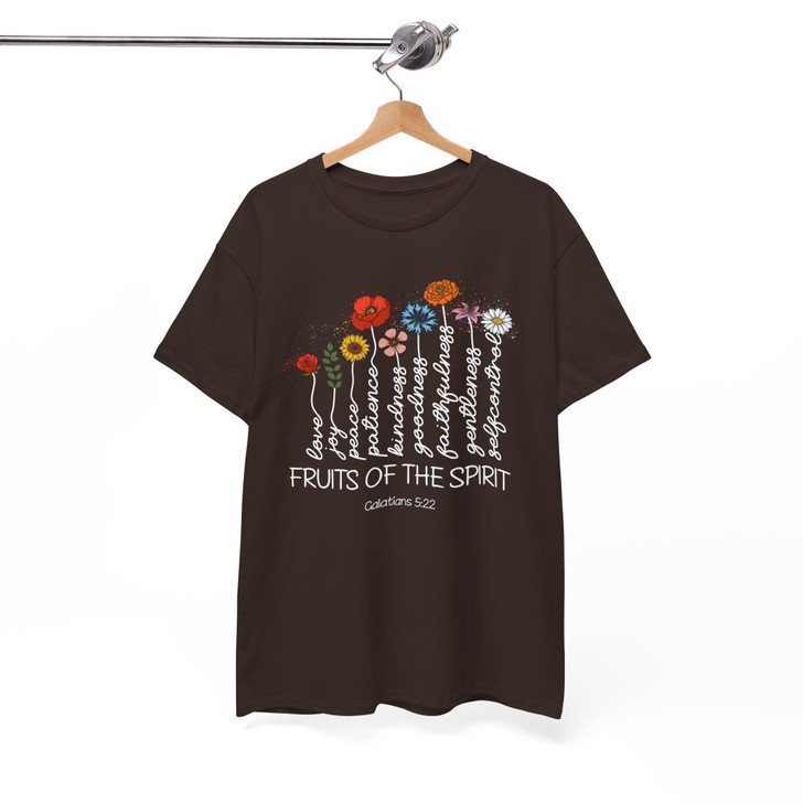 Fruits Of The Spirit Galatians Christian Shirt Adult T Shirt S-5XL