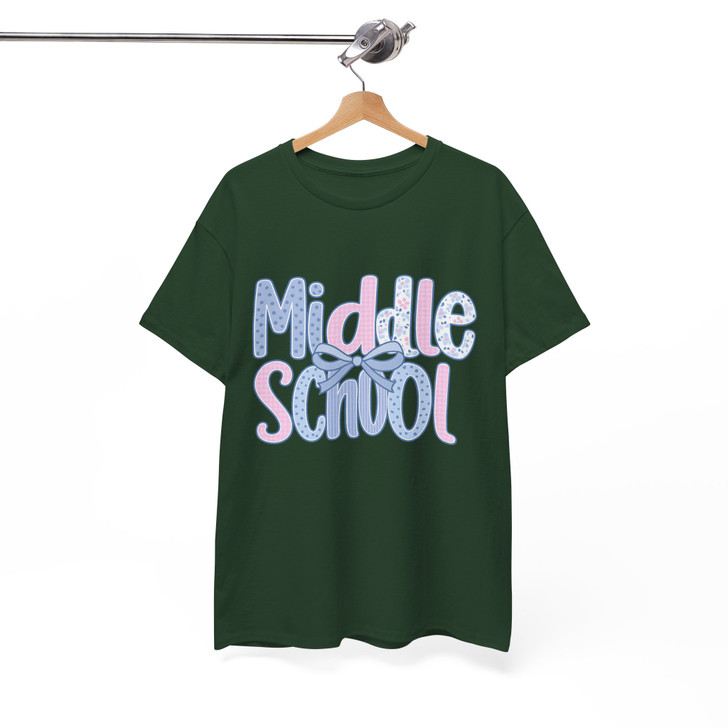 Middle School Teacher Back To School Shirt Adult T Shirt S-5XL