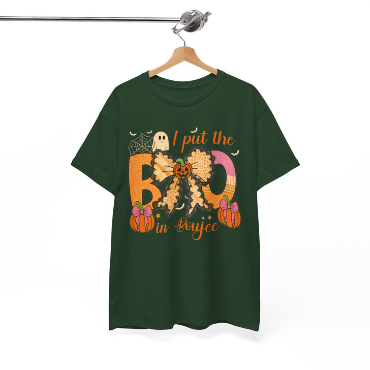 I Put The Boo In Boujee Halloween Shirt Adult T Shirt S-5XL