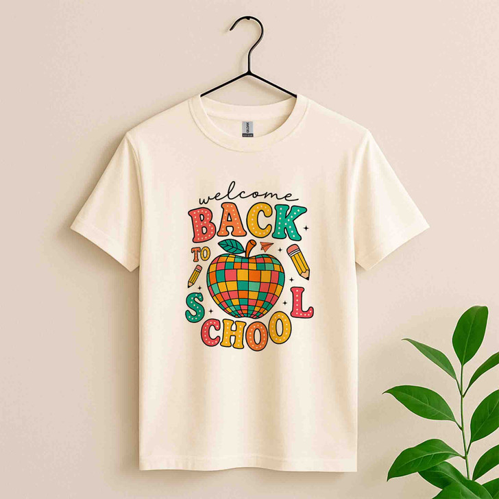 Welcome Back To School First Day Shirt Adult T Shirt S-5XL