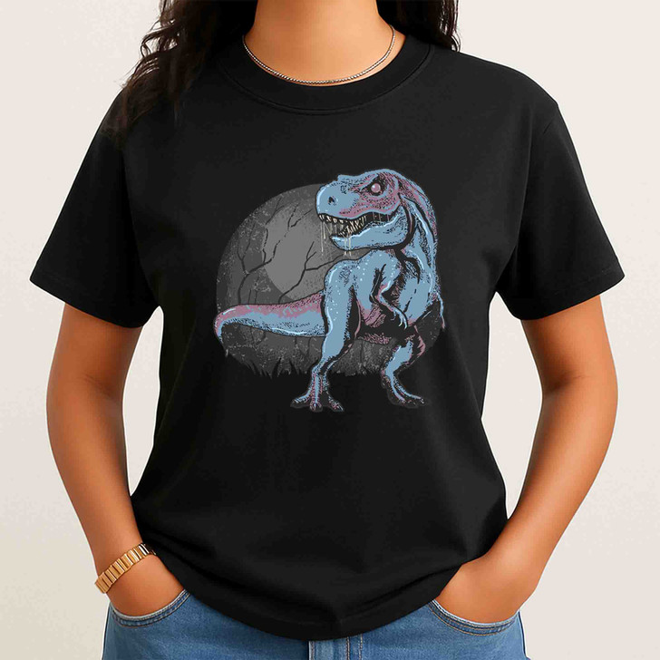 Velociraptor Dinosaur Vintage 90s Shirt Adult T Shirt S-5XL