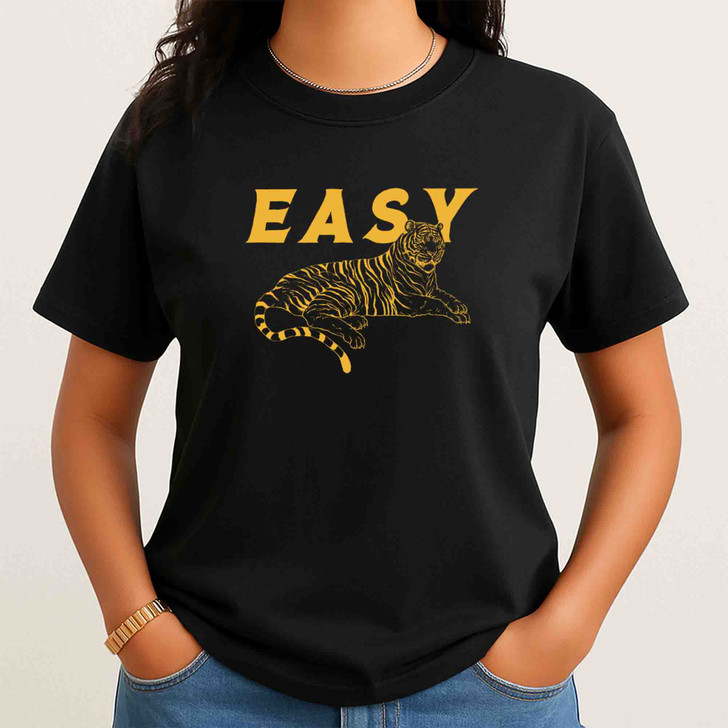 Easy Tiger Vintage Distressed Retro Shirt Adult T Shirt S-5XL