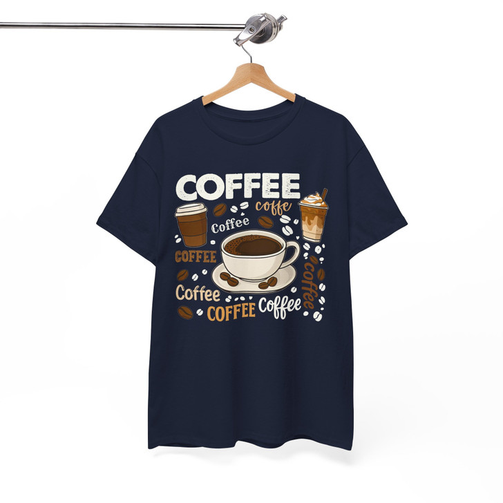 Retro Coffee Lover Funny Barista Shirt Adult T Shirt S-5XL