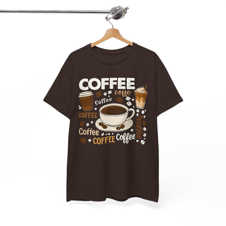 Retro Coffee Lover Funny Barista Shirt Adult T Shirt S-5XL