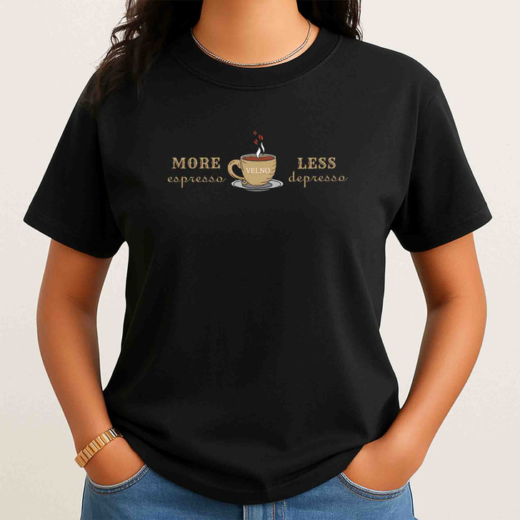 Funny Retro Coffee Caffeine Addict Shirt Adult T Shirt S-5XL