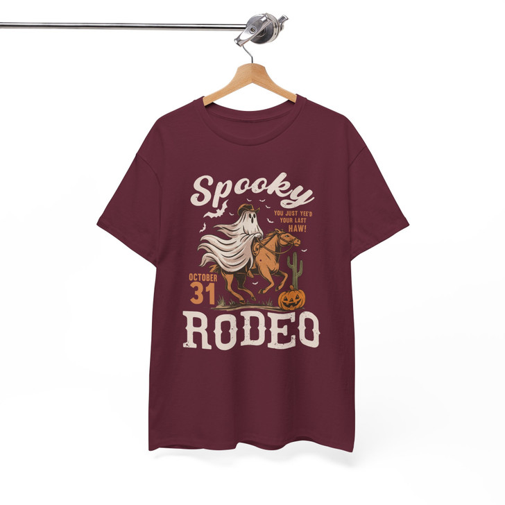 Western Halloween Skeleton Cowgirl Shirt Adult T Shirt S-5XL