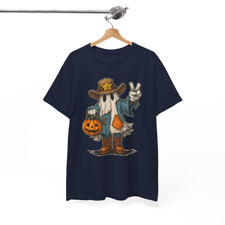Halloween Witch And Pumpkin Shirt Adult T Shirt S-5XL