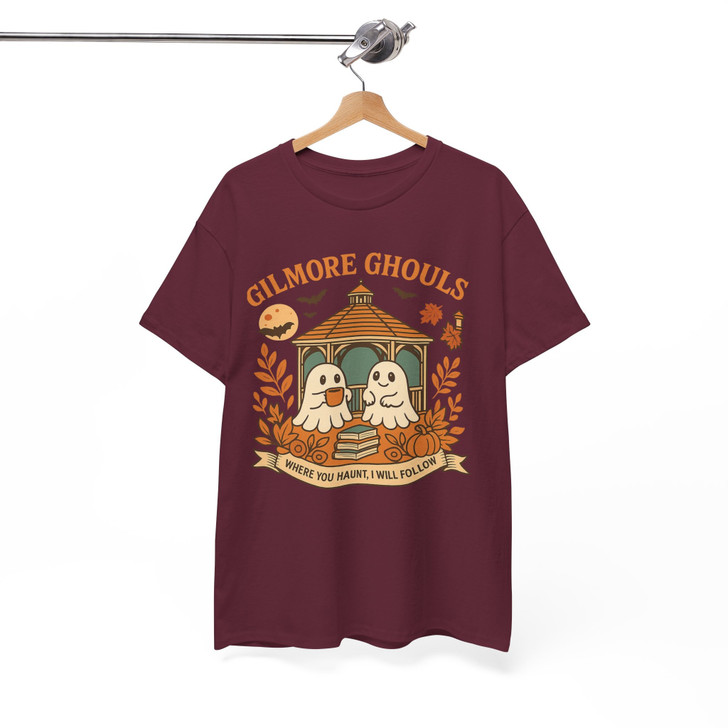 Old House Ghosts Fall Shirt Vintage Spooky Season Cottagecore T-Shirt S-5XL
