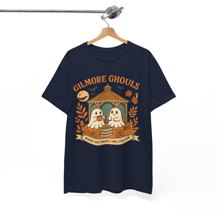 Old House Ghosts Fall Shirt Vintage Spooky Season Cottagecore T-Shirt S-5XL