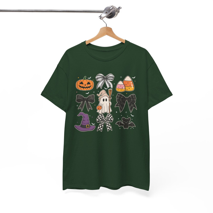 Cute Halloween Pumpkin Ghost Shirt Candy Corn Fall T-Shirt S-5XL