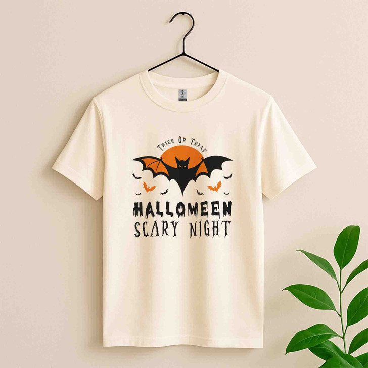Halloween Scary Night Shirt Matching Outfit T-Shirt S-5XL
