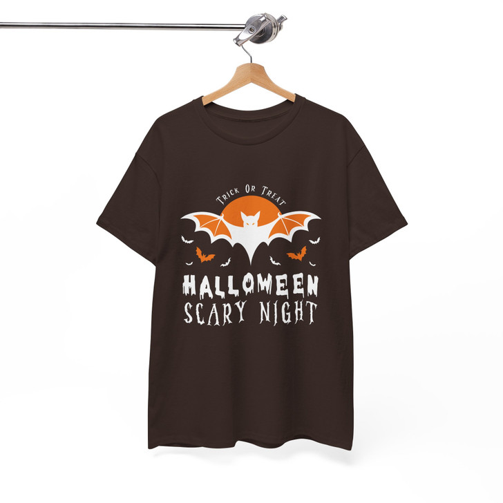 Halloween Scary Night Shirt Matching Outfit T-Shirt S-5XL