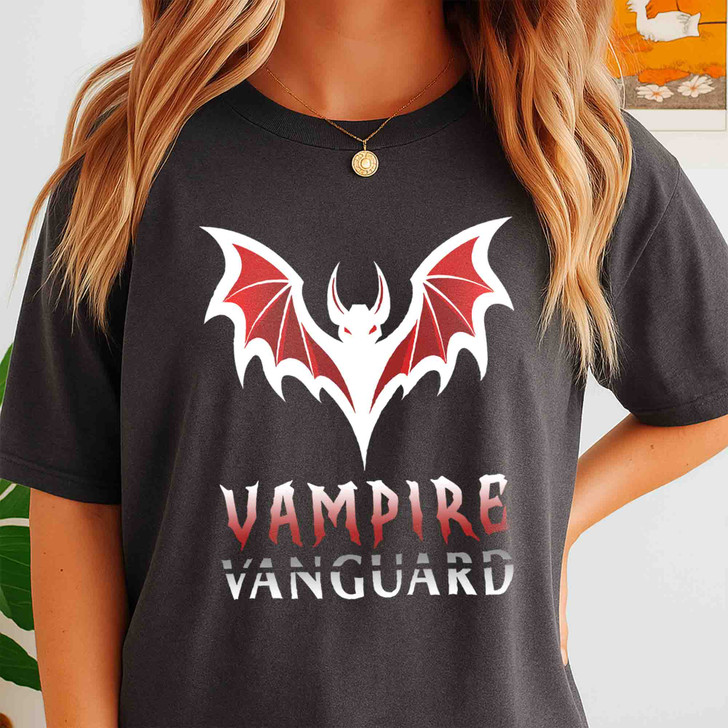 Vampire Vanguard Bloodlust Bat Shirt Gothic T-Shirt S-5XL